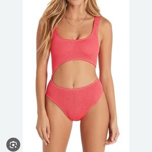 bond-eye Coral One Piece Swimsuit